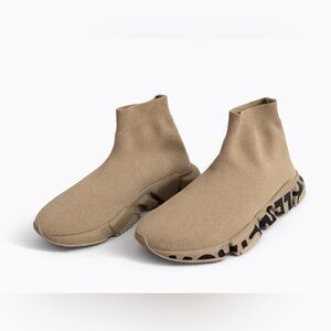 UNISEX Balenciaga Beige Sock Sneakers